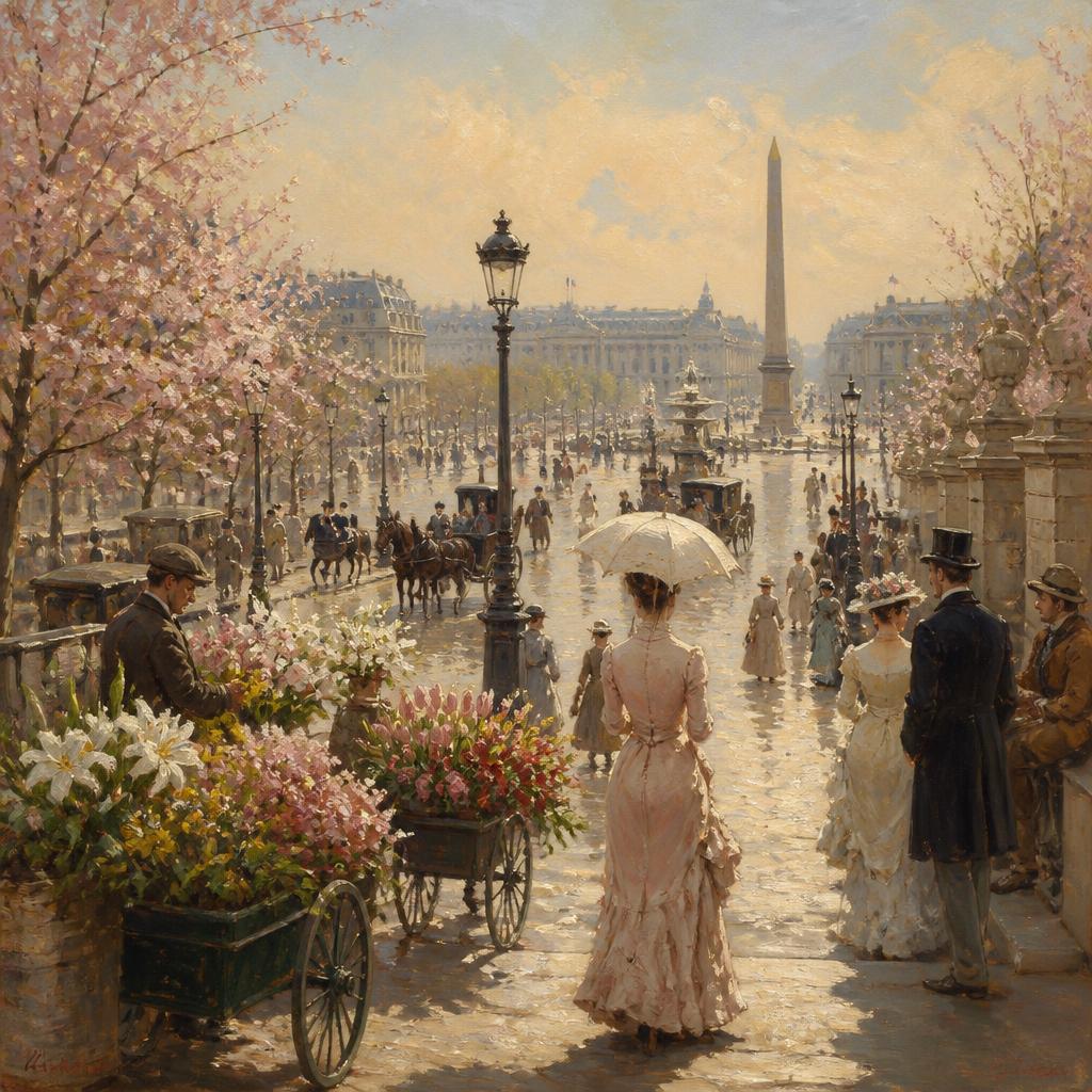 La Madeleine in Spring — The Opposia