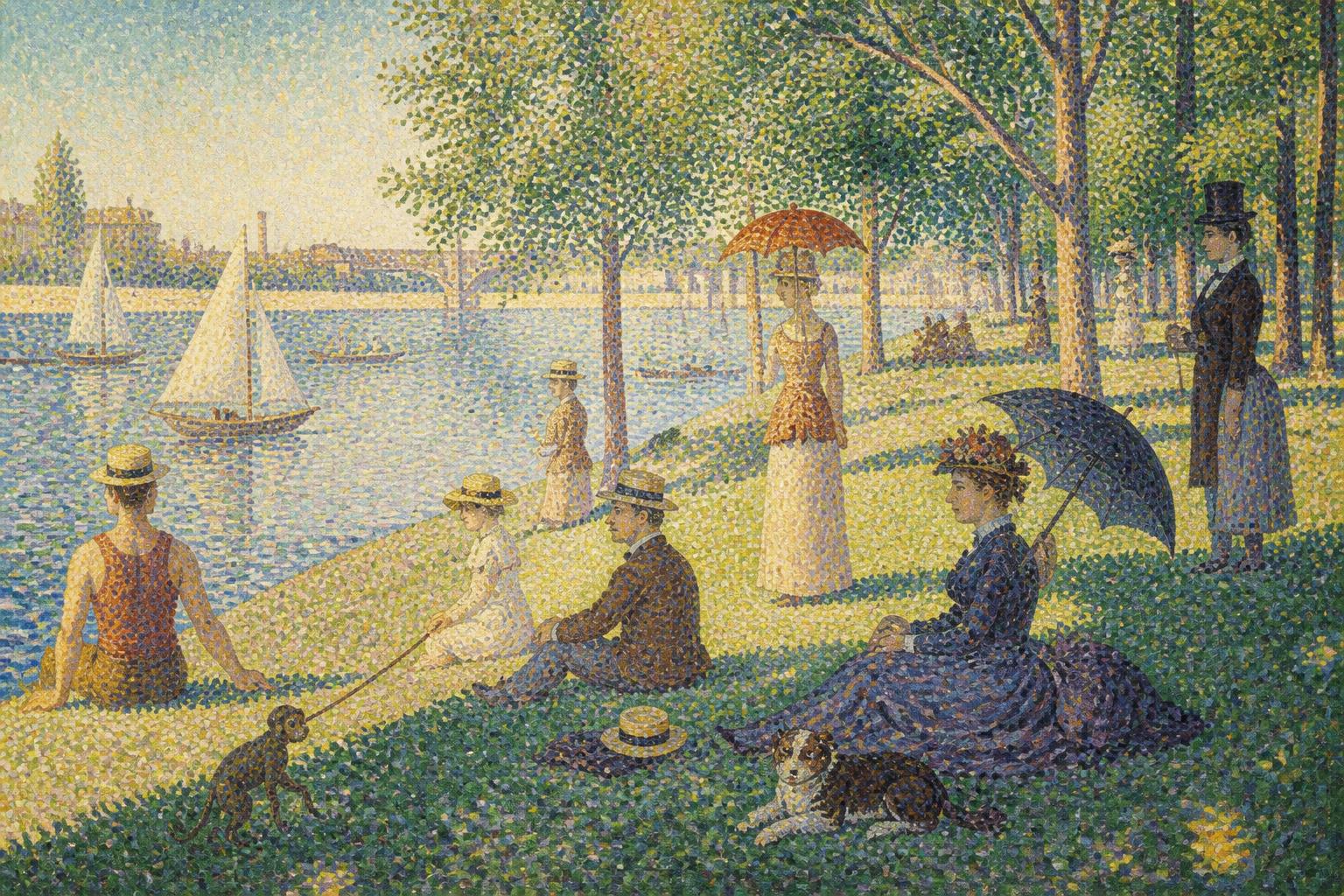 A Sunday Afternoon on La Grande Jatte — The Original