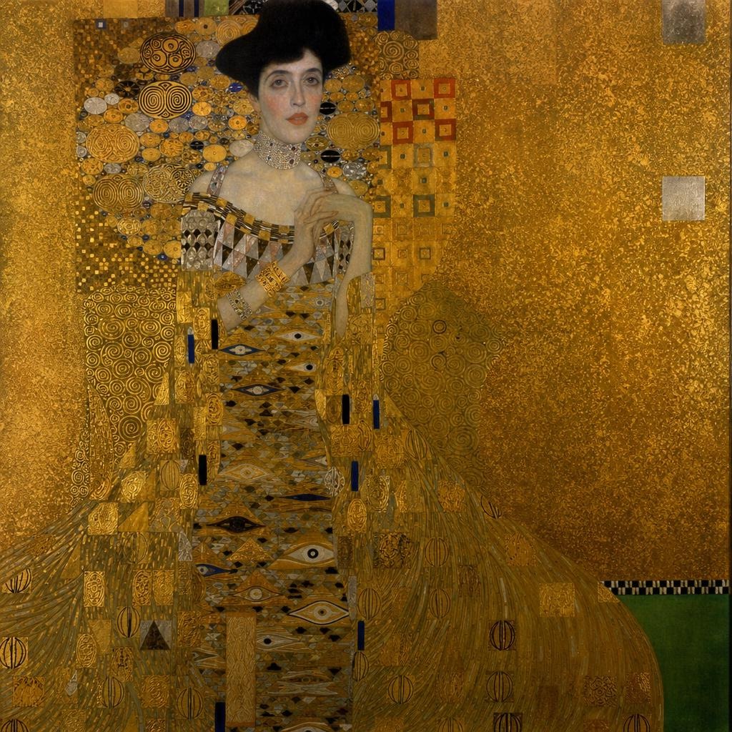 Portrait of Adele Bloch-Bauer I — The Mirror