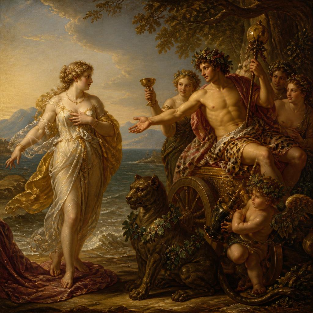 Bacchus / Nymphs — The Mirror