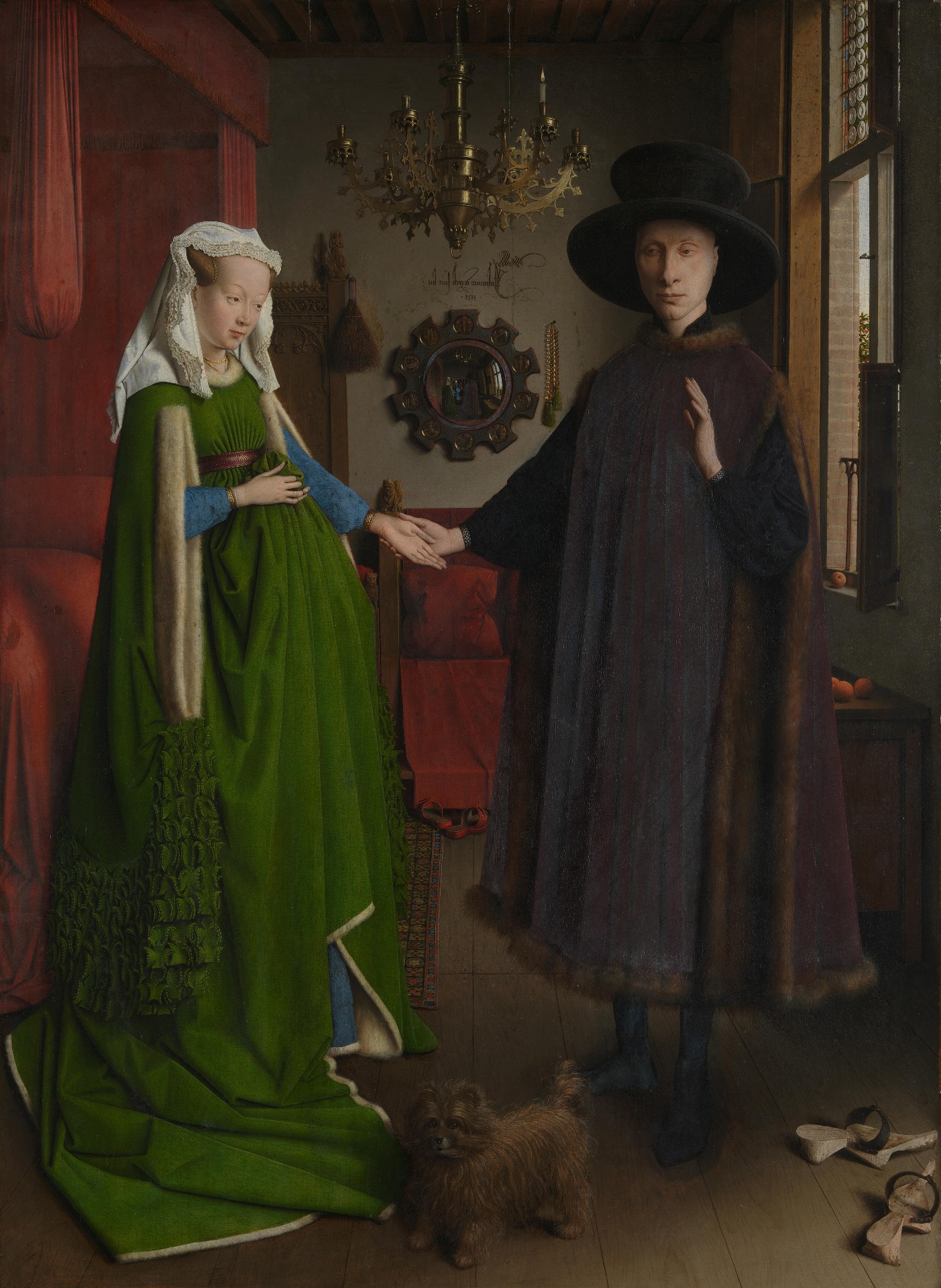 Arnolfini Portrait — The Mirror