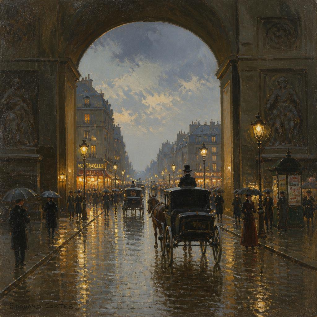 La Porte Saint-Denis, Paris — The Opposia
