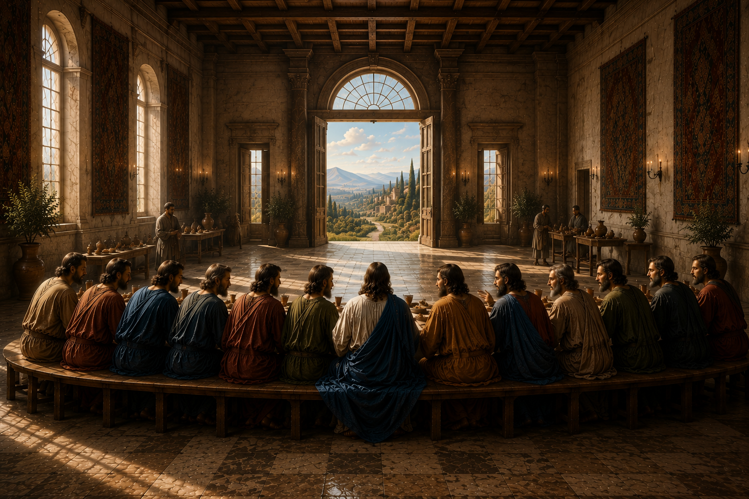 The Last Supper — The Opposia — The Great Hall
