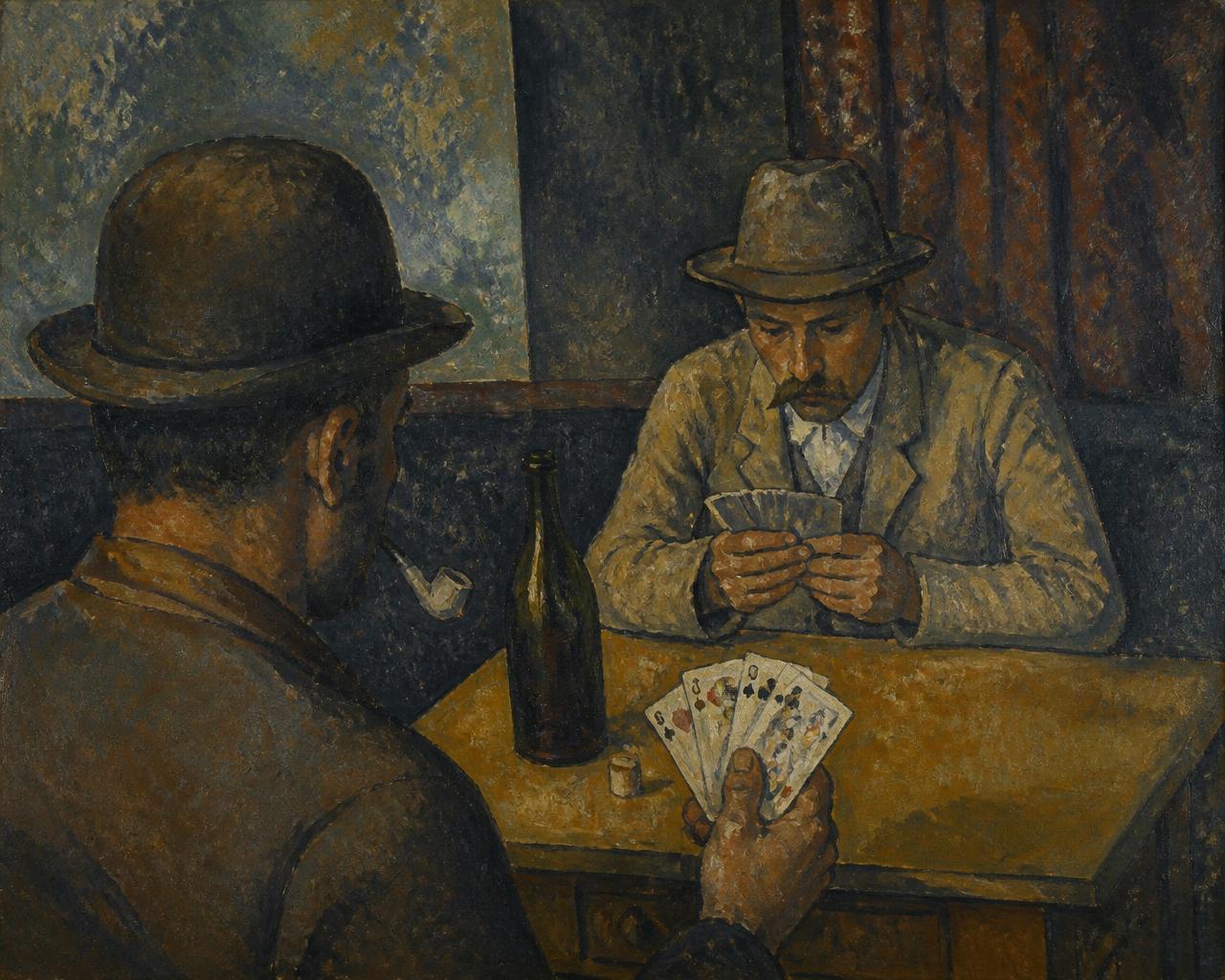 The Card Players — The Opposia