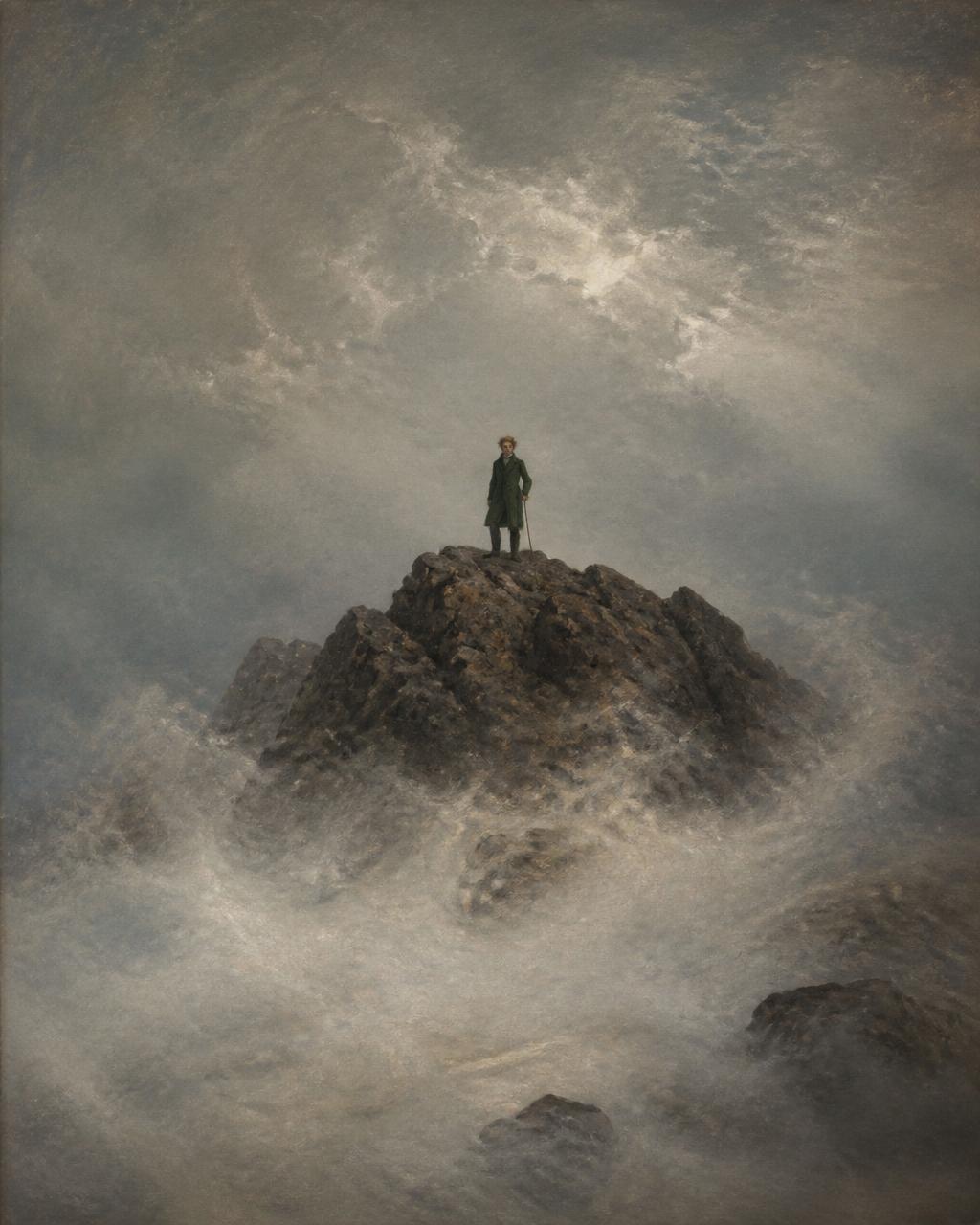 Wanderer above the Sea of Fog — The Opposia