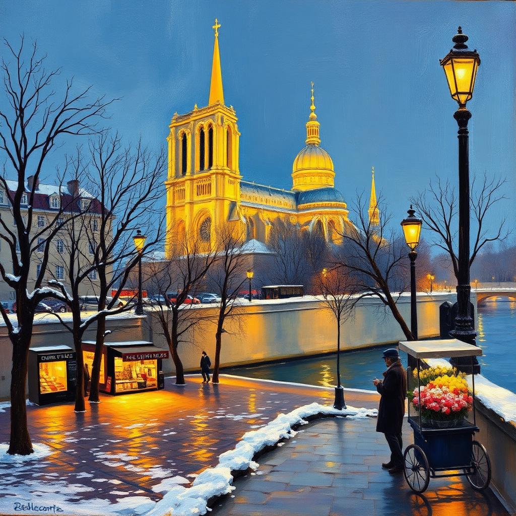 Notre-Dame in Winter — The Original