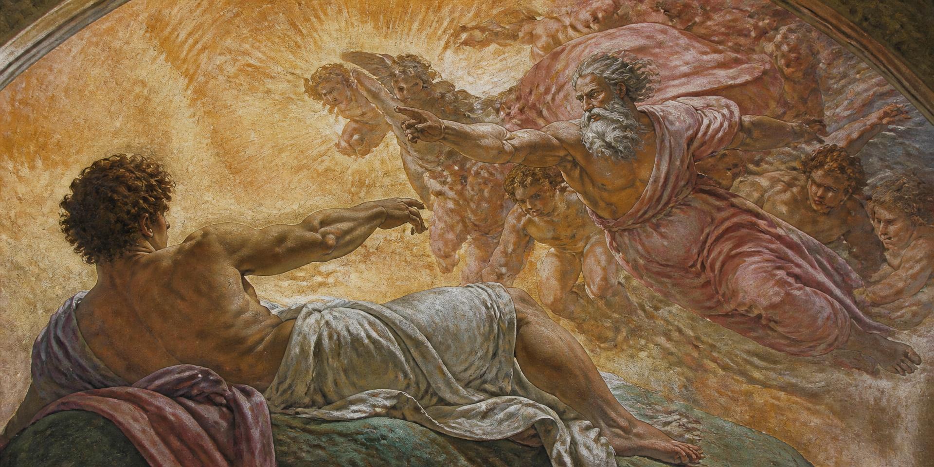 The Creation of Adam — The Opposia
