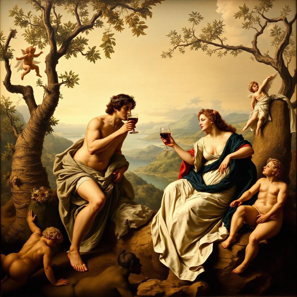 Bacchus / Nymphs — The Original