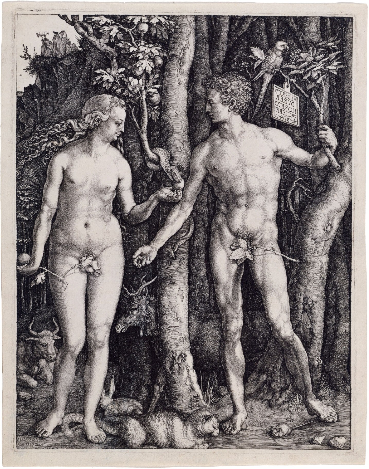 Adam and Eve — The Mirror