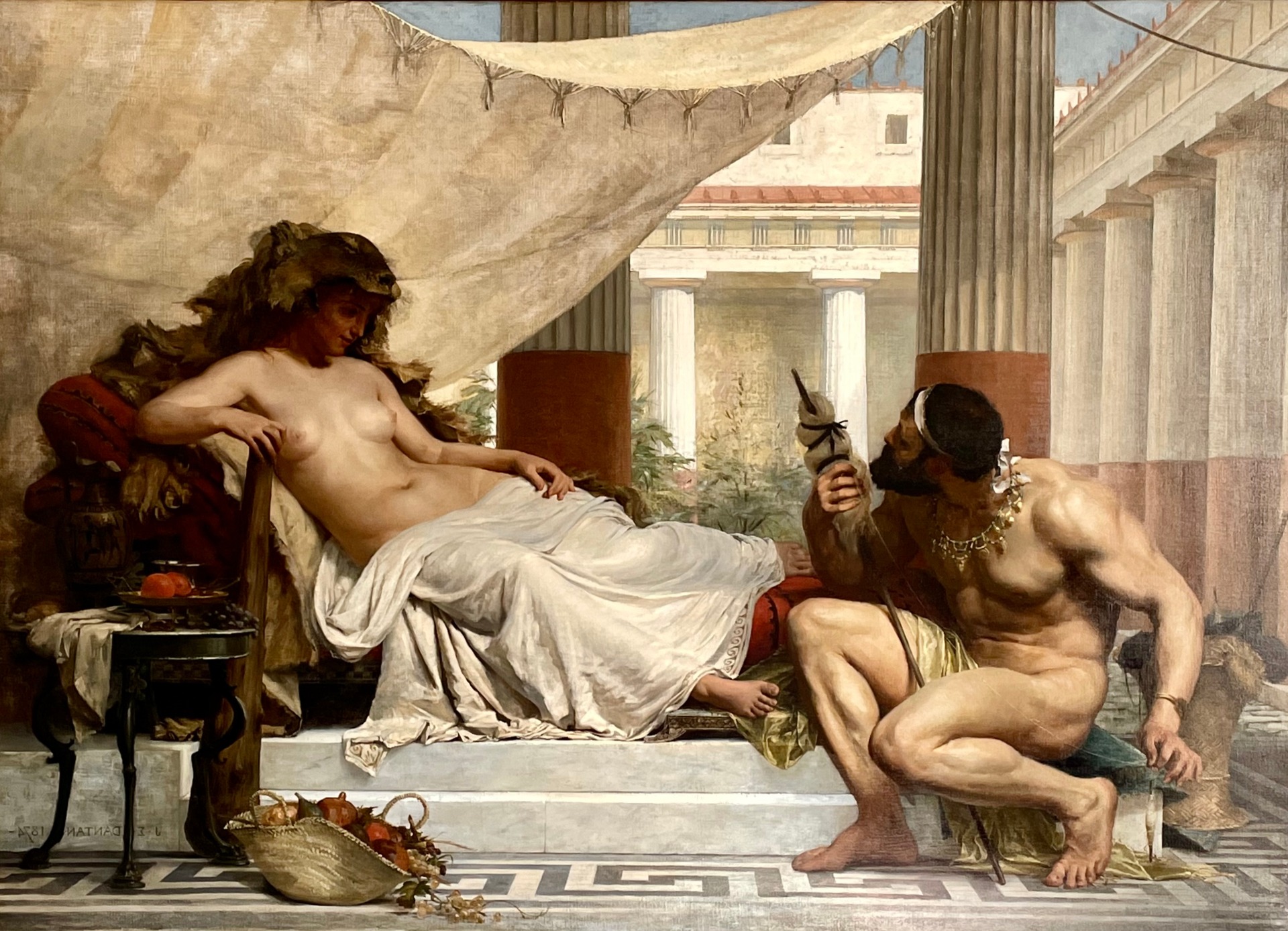 Hercules at the Feet of Omphale — The Mirror