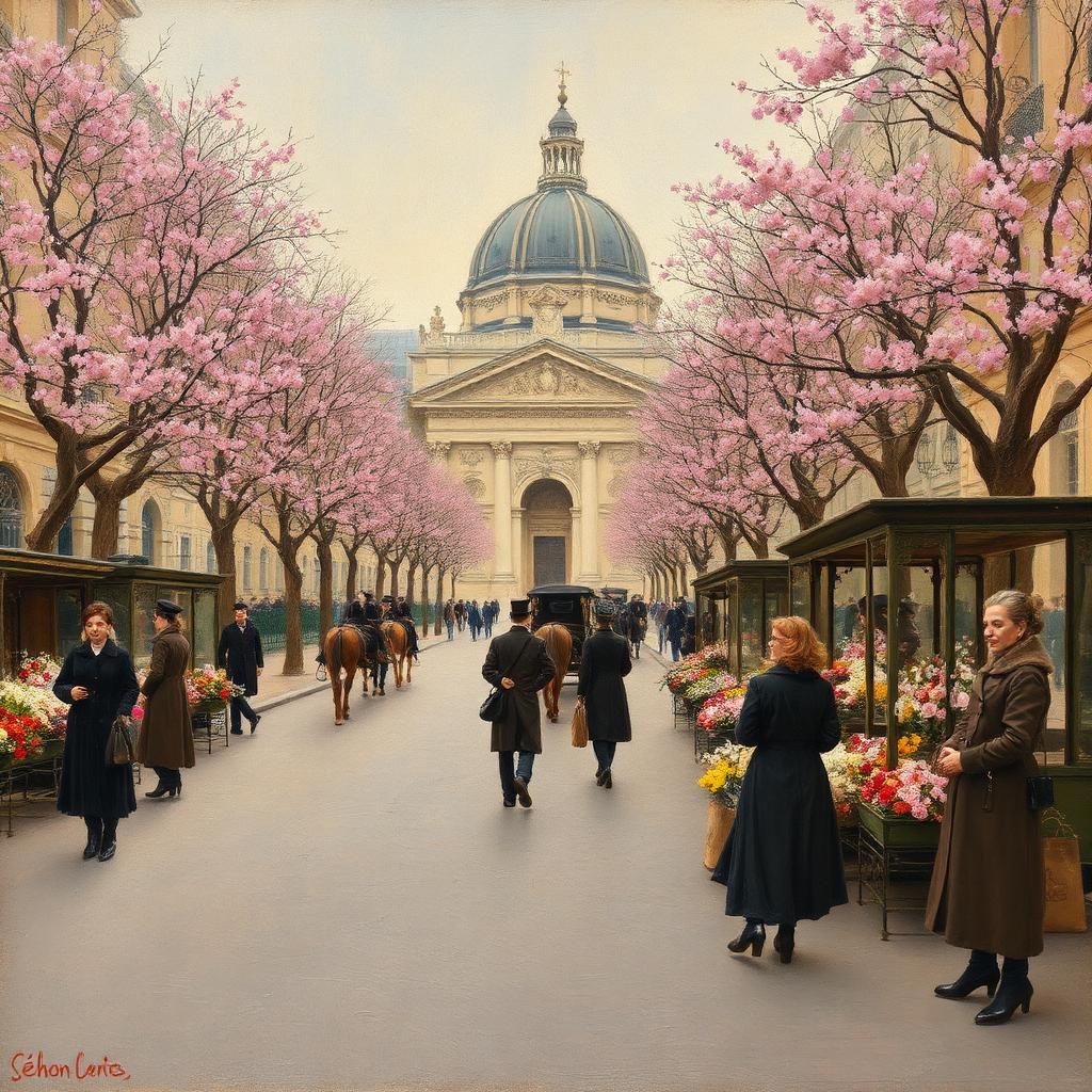 La Madeleine in Spring — The Original