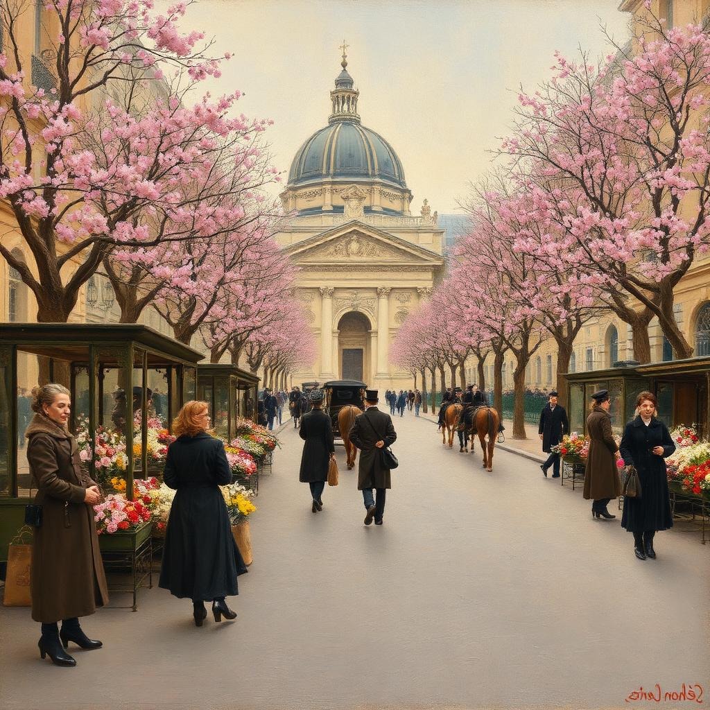 La Madeleine in Spring — The Mirror