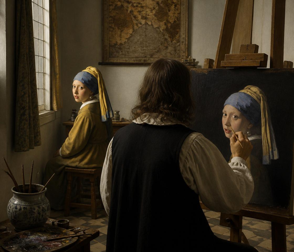 Girl with a Pearl Earring — The Opposia